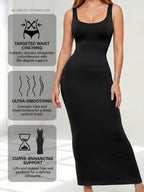 Ladies' Noble, Elegant, and Sexy Corset Shapewear Dress - Black
