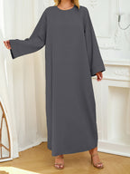Muslim Robe - Graphite Color