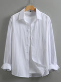 Men'S Casual Shirt - White