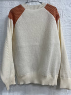 Women's Printed Pullover Sweater - Autumn and Winter - Color Mixing WS3