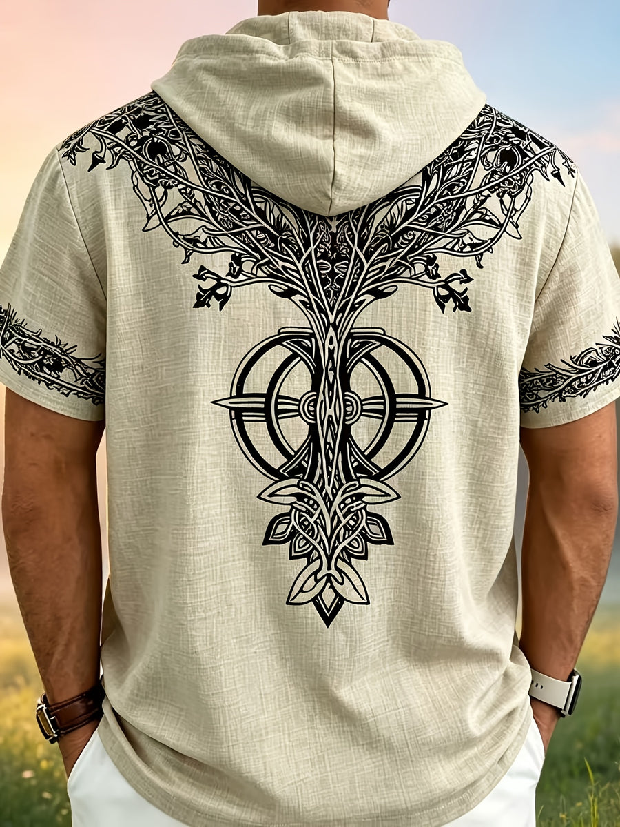 A Summer Essential with a Relaxed Fit, Versatile for Daily Wear, Suitable for Both Commuting and Casual Occasions - Khaki