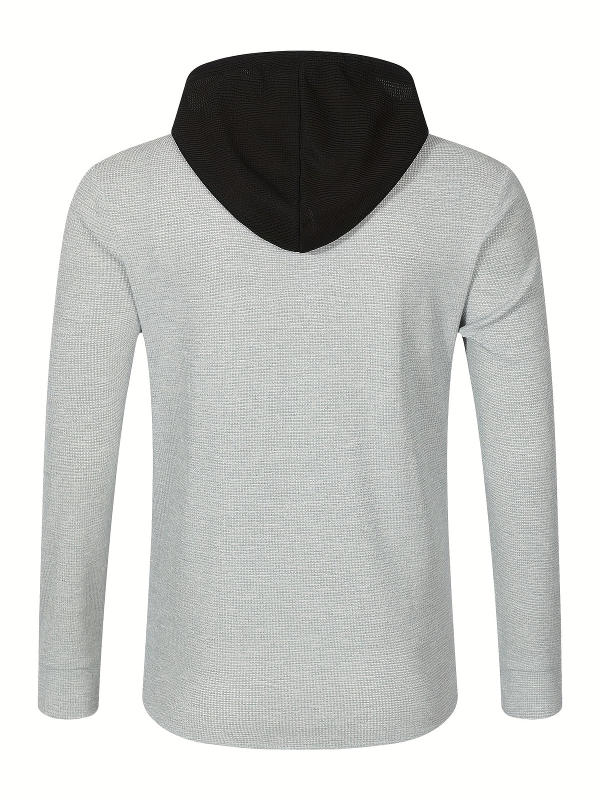 New Casual High-Quality Solid Color Outerwear Shirt Fashion Jacket - Soft, Breathable, Long Sleeve, Button-Up, Chic Design - Perfect for Spring, Autumn, Daily Wear, Outdoors - Grey
