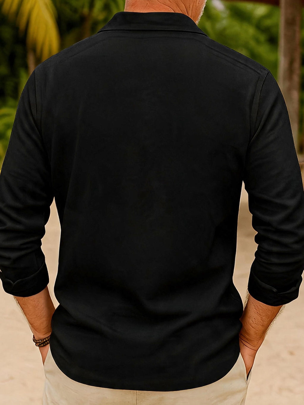 Men's Casual Shirt - Black