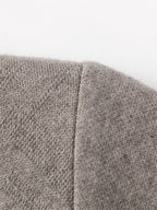 Men's Solid Color Knit Sweater - Warm Winter Crewneck Pullover, Basic Long-Sleeve Casual Sweater Suitable for Fall/Winter, Round Neck Knitwear for Office & Casual Attire, Hand Washable Solid Color Sweater - Wood Green