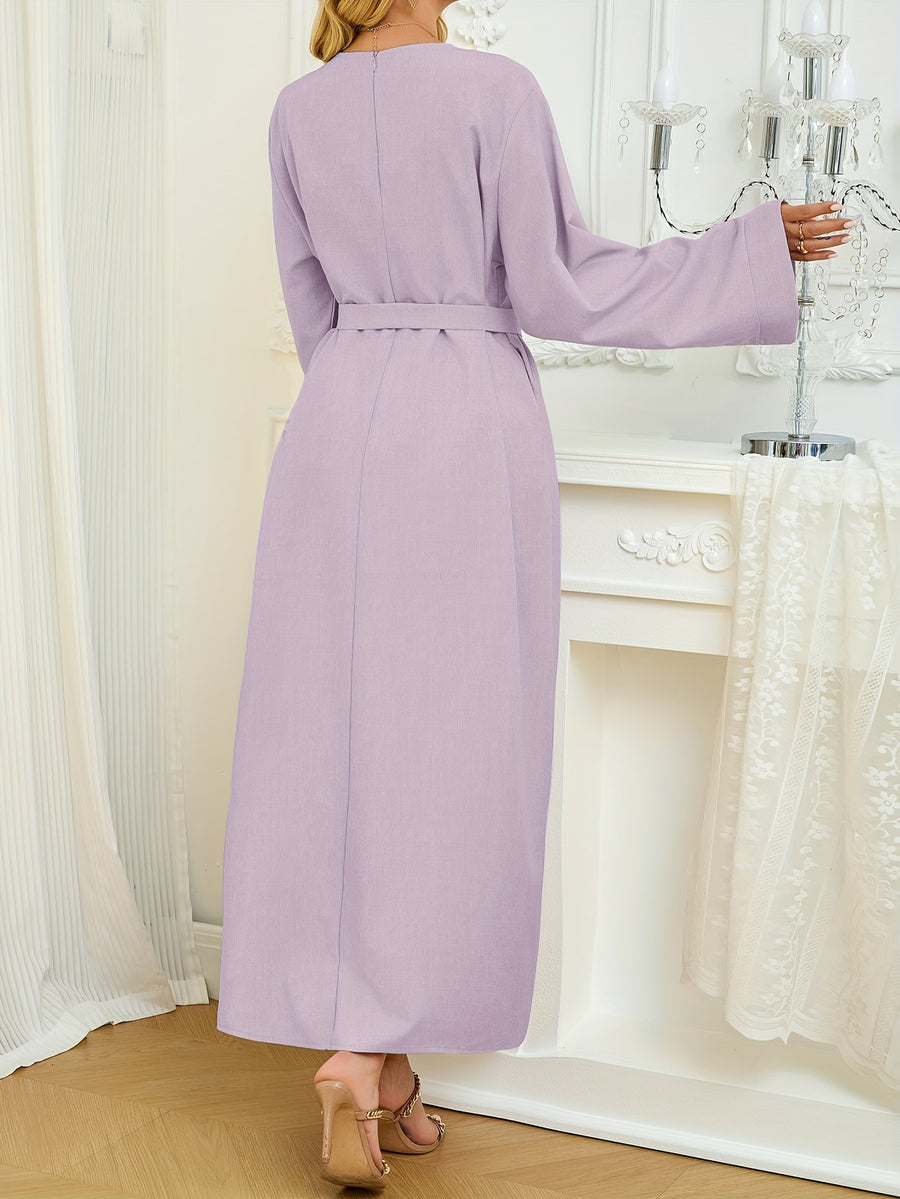 Muslim Robe - Light Purple