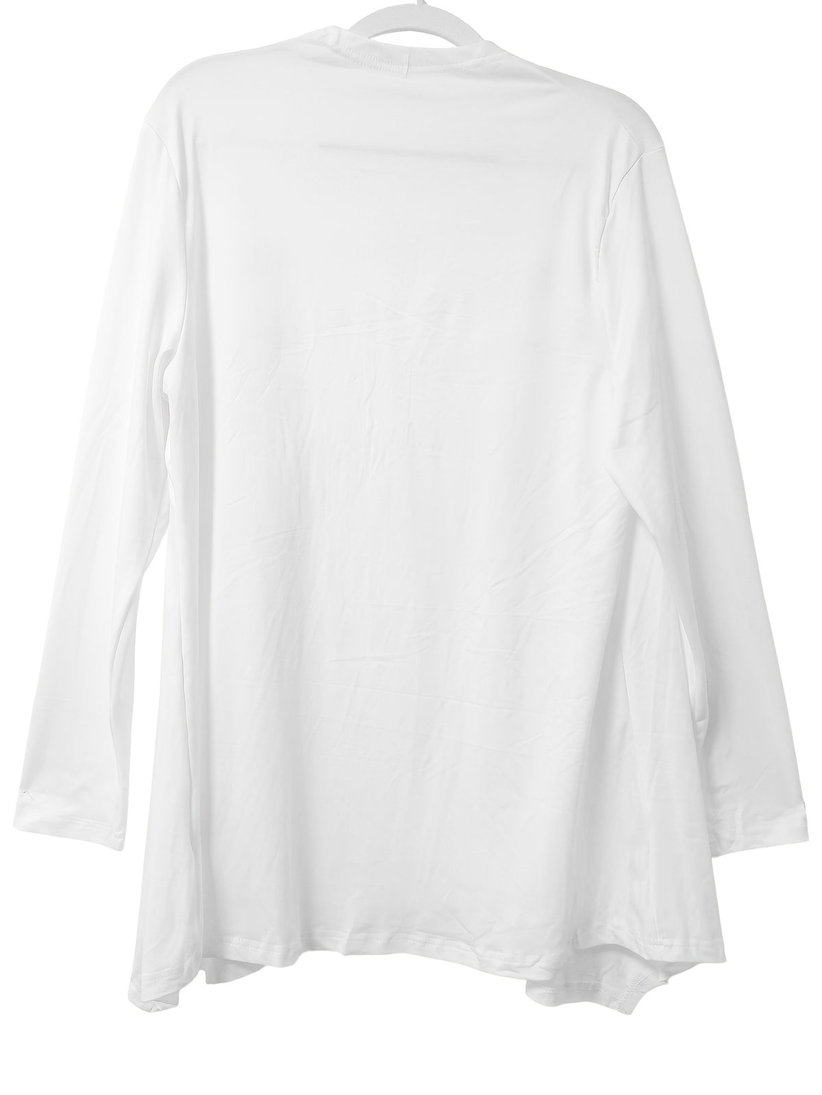 Cardigan Mid-Length Spring Summer Autumn Top Women'S Casual Versatile Elegant Party Holiday Festive Jacket - White