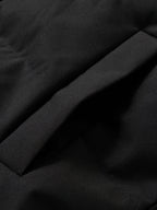 Men's Casual Warm Padded Coat | Autumn/Winter Long Sleeve Zip-Up Jacket, Windproof Padded Coat with Side and Inner Pockets, Ideal for Daily Wear, Outdoor Activities, and Parties, the Perfect Winter Essential, Great Gift for Son, Husband, or Male - Black