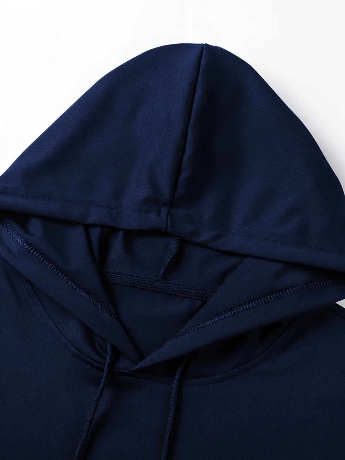 Men's Hooded Short-Sleeve T-Shirt, New Summer Style Round Neck Pullover Half-Sleeve Shirt, Men's Summer Essential, Versatile for Multiple Occasions, First Choice for Fitness and Outdoor Sports Enthusiasts, Outdoor Running, Windproof - Navy Color