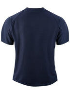 Summer Casual Fashion Men's Short-Sleeve Henley T-Shirt, Outdoor Leisure Work Running Comfortable European and American Trendy Versatile Men's Casual Shirt, Minimalist Outdoor Breathable Training Casual Men's Versatile Polo Shirt - Navy Color