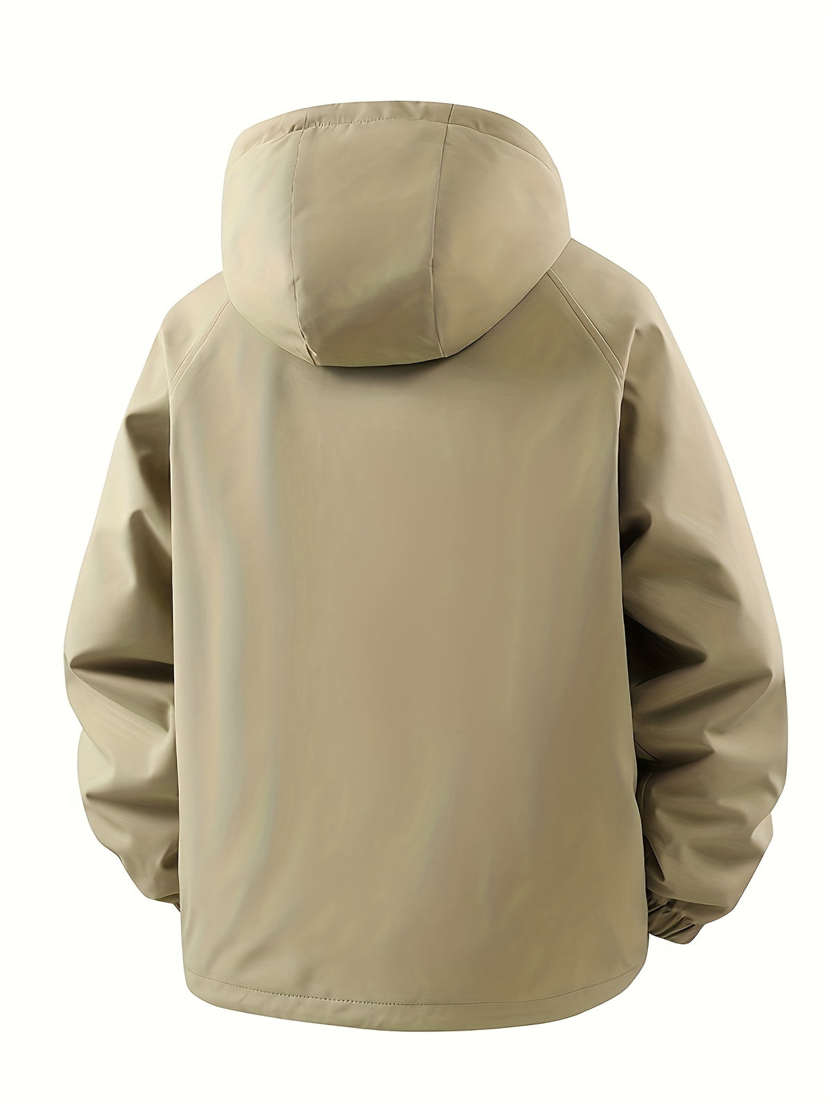 Men'S Jacket, Men'S Casual Outdoor Sports Warm Hooded Jacket, Reversible Jacket, Made of Windproof And Wear-Resistant Fabric, Warm And Comfortable Fall Winter Style 1pc - Khaki