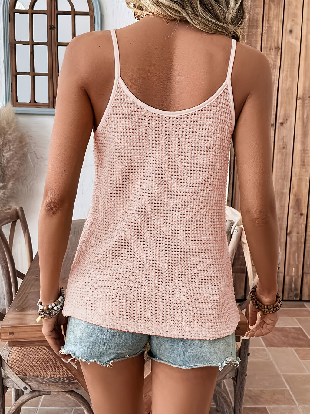 Women's Casual Fashion Tank Top - Pink