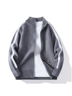2026 Autumn Fashion Knit Cardigan Long Sleeve Sweater, 486 Apparel - Grey