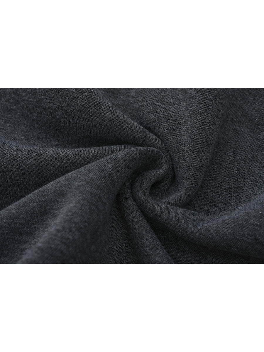 2026 New Men'S Solid Color Hooded Jacket, Cardigan Style with Hat And Color-Blocked Sleeves, Men'S Loungewear Suitable for Running, Ribbed Cuffs, Casual Wear High-Quality Jacket, Commute Versatile Top, Multiple Colors And Sizes Available - Dark Gray