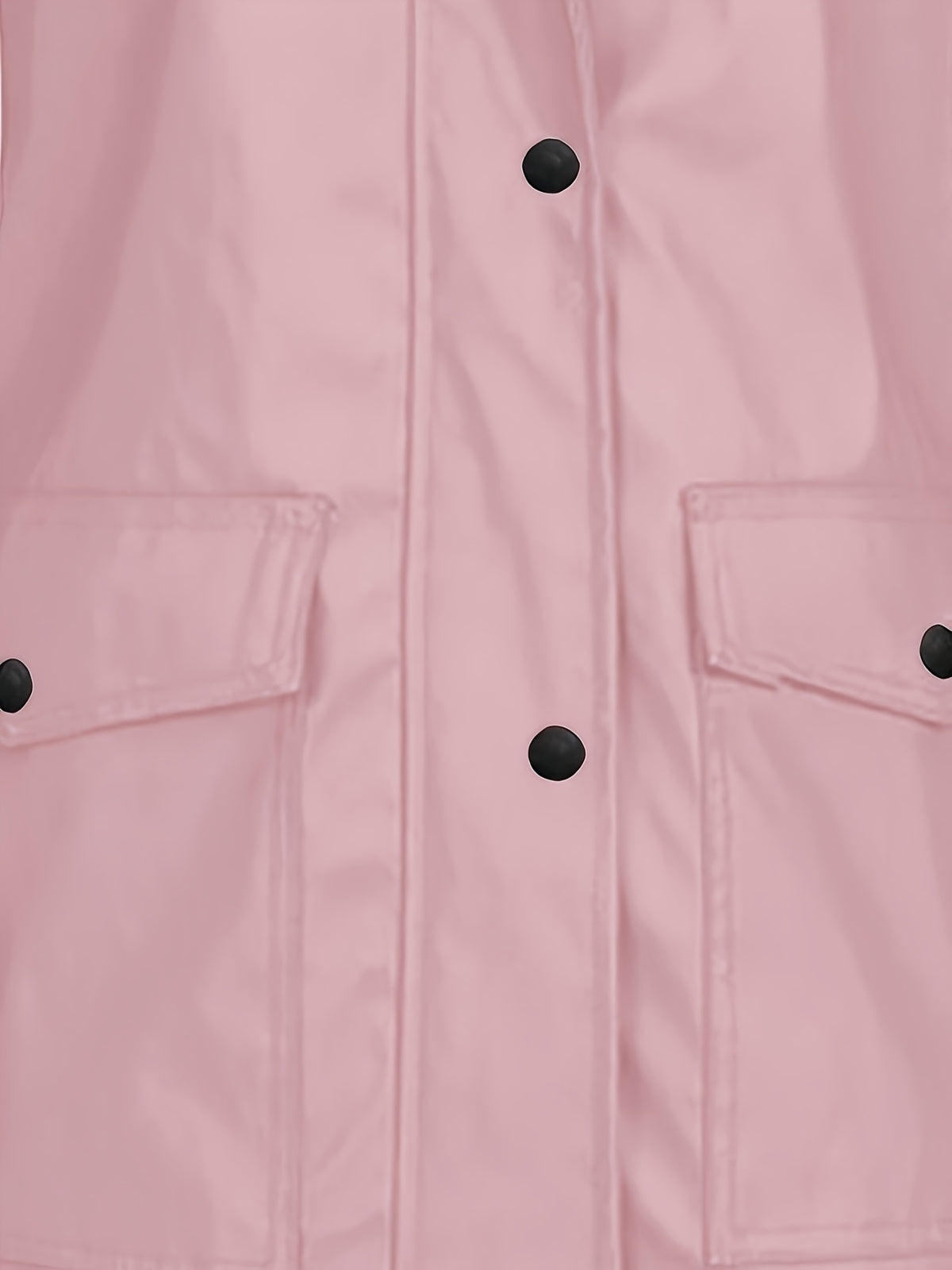 Women's Hooded Autumn/Winter Trench Coat - Pink Color