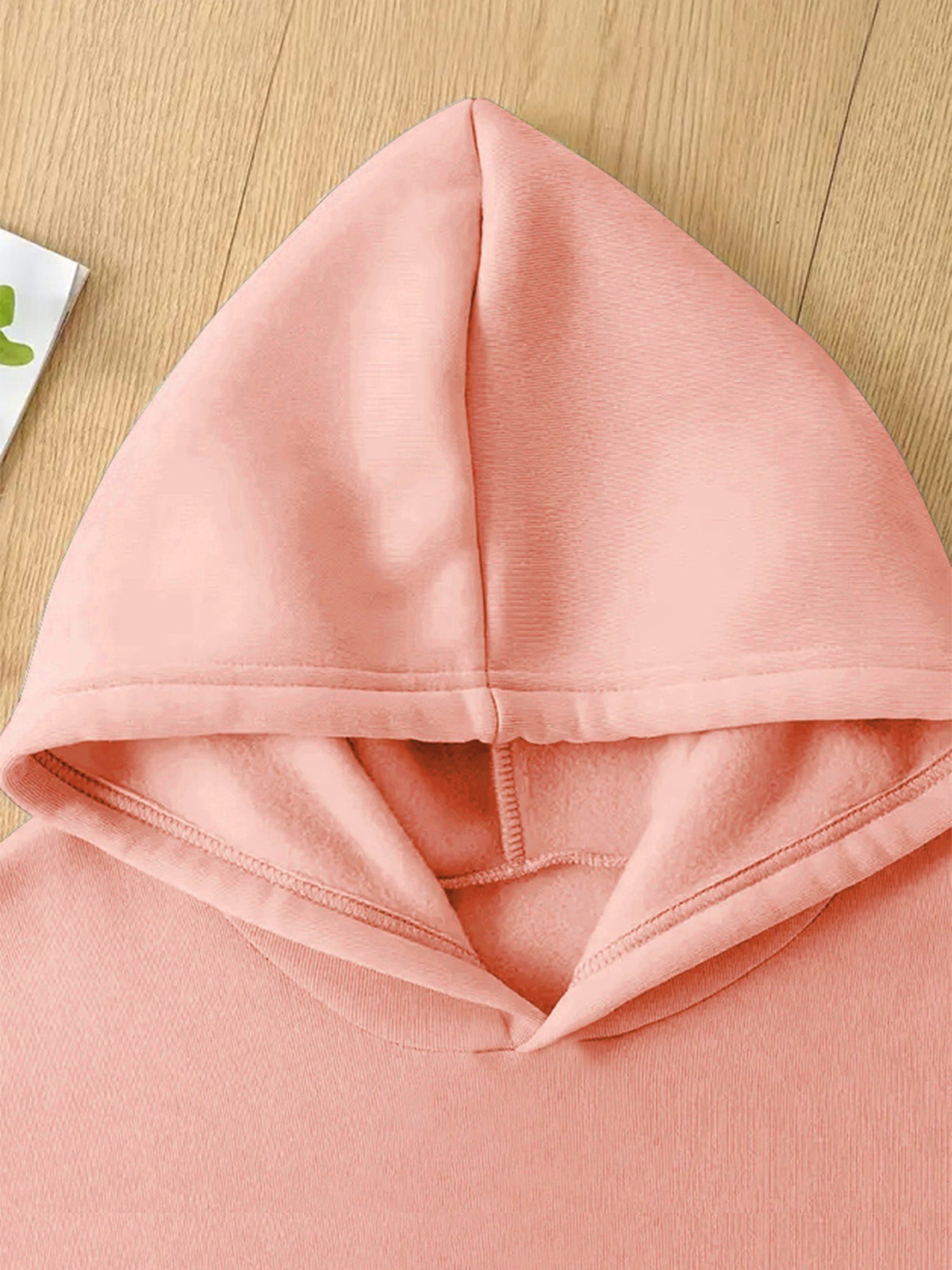 Women'S Casual Hooded Sweatshirt | Fashionable Moon and Stars Print, Comfortable, Machine Washable, Perfect for Autumn/Winter - Pink Color