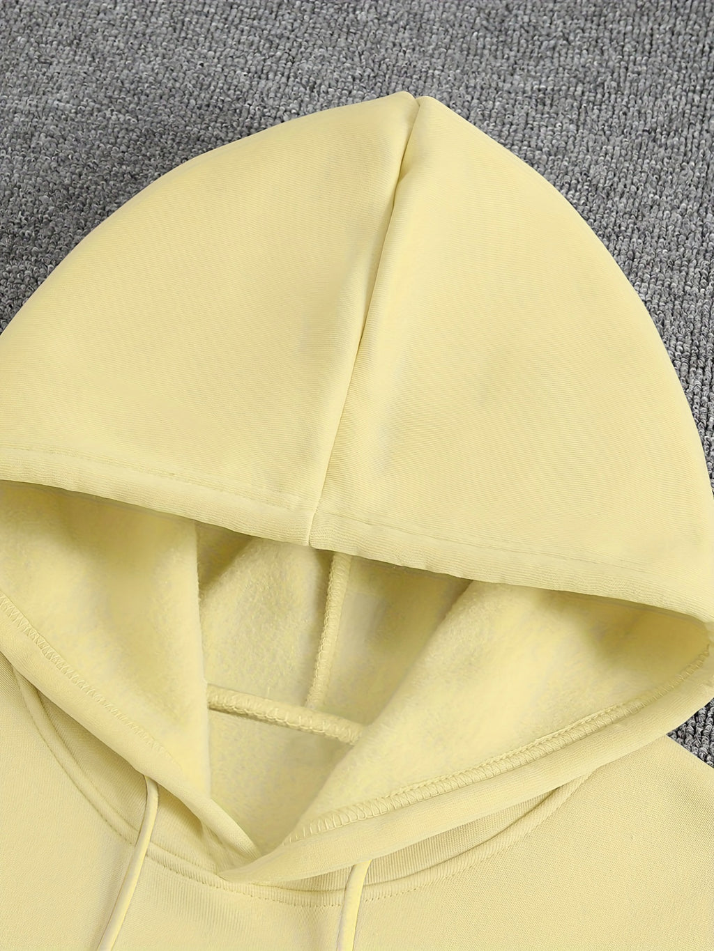 Chicago Back Print + Arm Graphic Design Men's Hooded Sweatshirt for Autumn/Winter, Casual Trendy Street Style Comfortable Fabric - Apricot