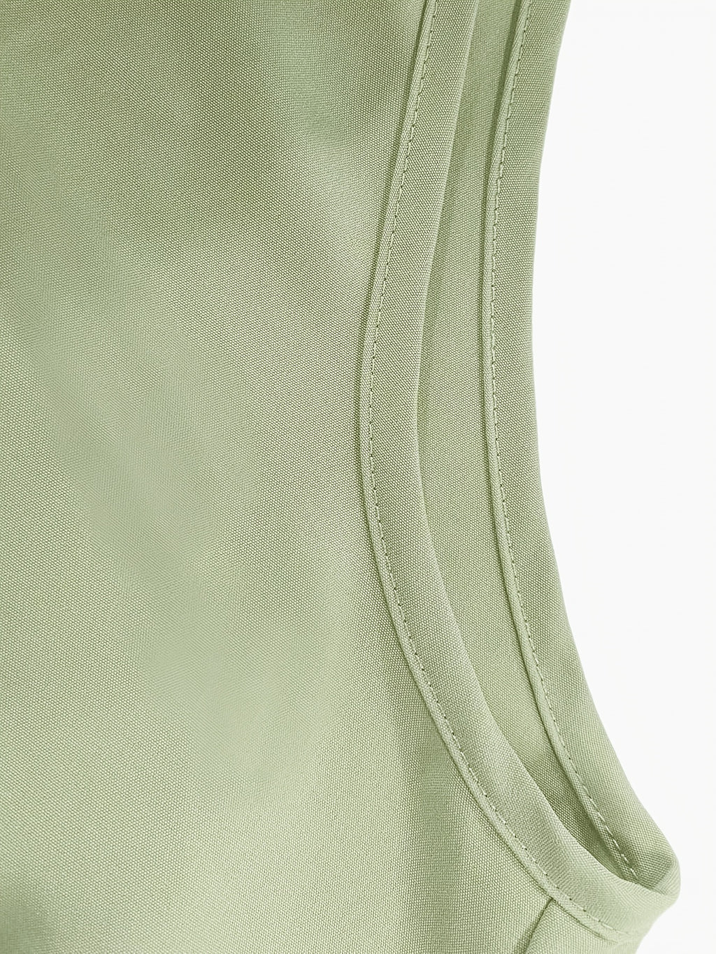 Spring Summer Elegant Fashion Design Halter Tie-Back Blouse - Light Green