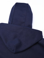 Men's New Full-Zip Protective Suit with Mask, Face Cover, and Face Protection Design. Zip-Up Hooded Protective Jacket for Cycling, Outdoor Climbing, Skiing, and Casual Wear - Navy Color