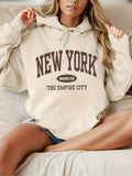 Women's Fashion Hoodie - Apricot