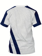 Digital Print - Men's Fashion Casual Creative Digital Print T-Shirt - Mixed colors