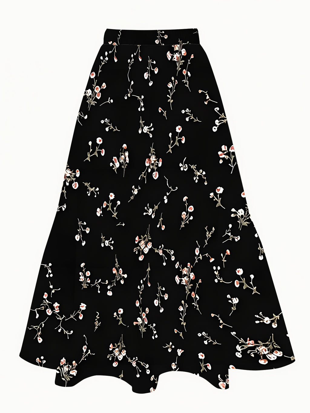Womens Skirt with Pockets Featuring Blue Butterfly Pattern, Suitable for Beach, Garden, Party, Casual Outing, Light And Airy, Summer Fashion, Festival Wear - Mixed colors