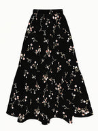 Womens Skirt with Pockets Featuring Blue Butterfly Pattern, Suitable for Beach, Garden, Party, Casual Outing, Light And Airy, Summer Fashion, Festival Wear - Mixed colors