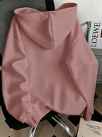Women'S Fashion Hoodie - Peach