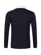 New Casual High-Quality Solid Color Outerwear Shirt Fashion Jacket - Soft, Breathable, Long Sleeve, Button-Up, Chic Design - Perfect for Spring, Autumn, Daily Wear, Outdoors - Black