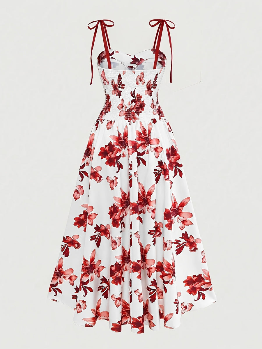 Elegant Sleeveless Dress, Perfect for Vacation Beaches, Streets, and Other Occasions, New Spring/summer Style - Red