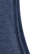 Women's Elegant Tank Top with Superman Vintage Logo Print, Soft Stretchy Round Neck Casual Vintage Style Top, Warner Bros., Suitable for Daily and Vacation Wear in Spring, Summer, and Autumn, Sizes S-XXL, Fashionable and Breathable Design - Royal Blue