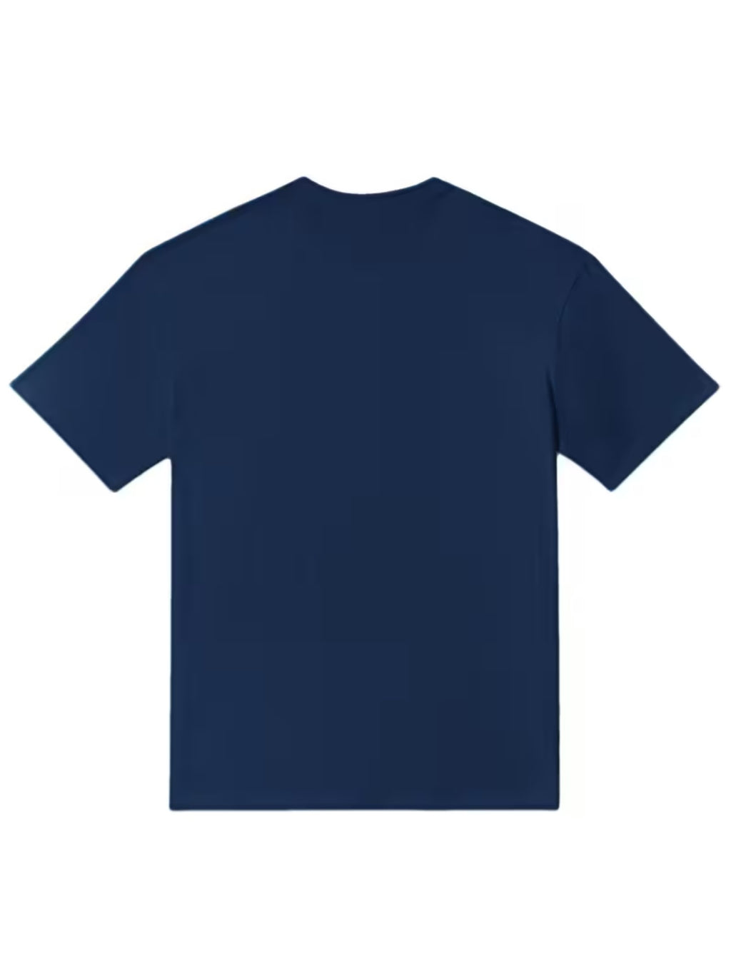 Minimalist Geometric Block Print Trendy Brand T-Shirt, Made with 210G Breathable Fabric, Soft And Comfortable to The Touch, Creating a High-End Personalized Fashion Style, 210G Print High-Quality Unisex, Easy Lines Outline Geometric Shapes - Navy Color