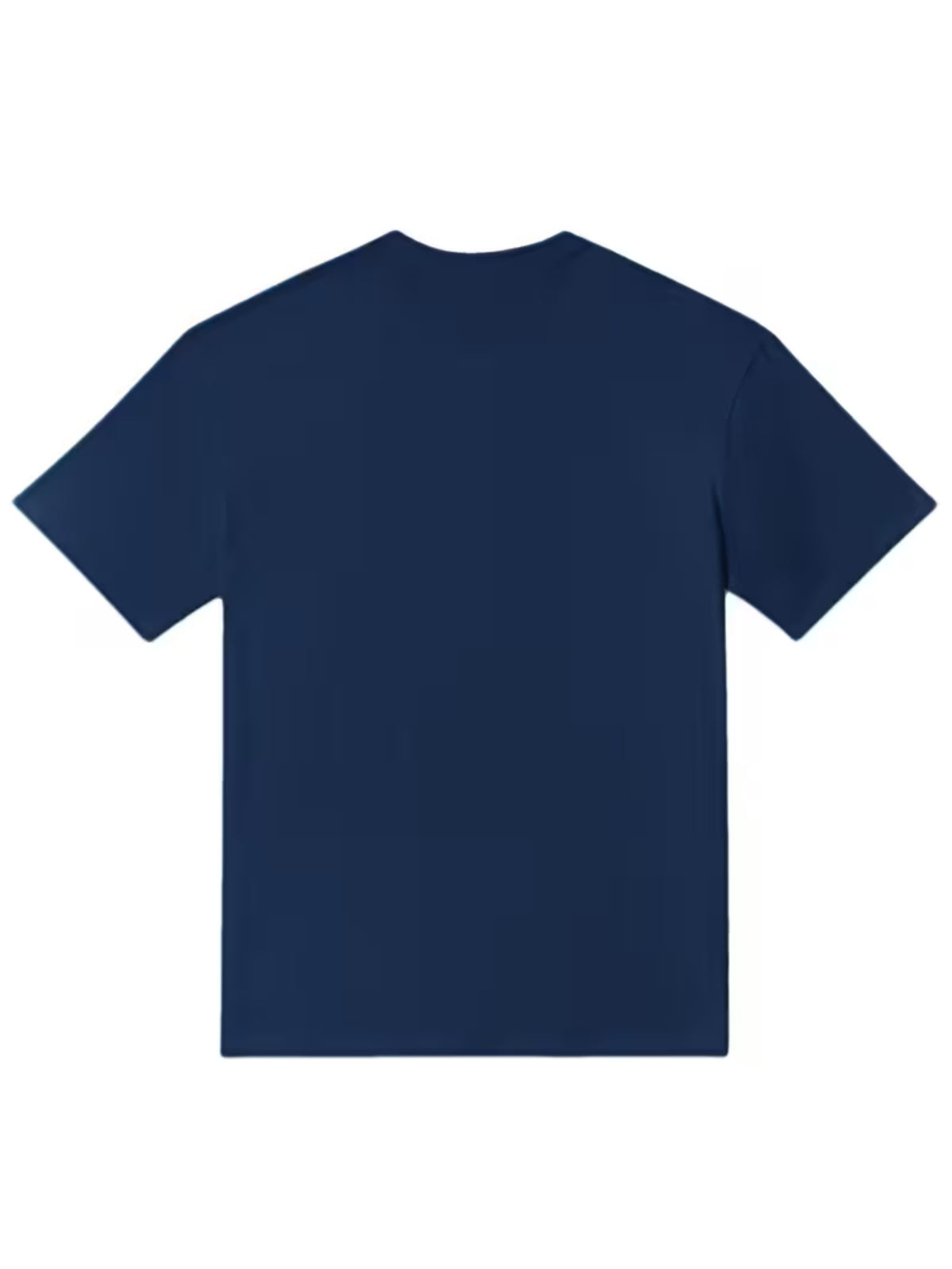 Minimalist Geometric Block Print Trendy Brand T-Shirt, Made with 210G Breathable Fabric, Soft And Comfortable to The Touch, Creating a High-End Personalized Fashion Style, 210G Print High-Quality Unisex, Easy Lines Outline Geometric Shapes - Navy Color