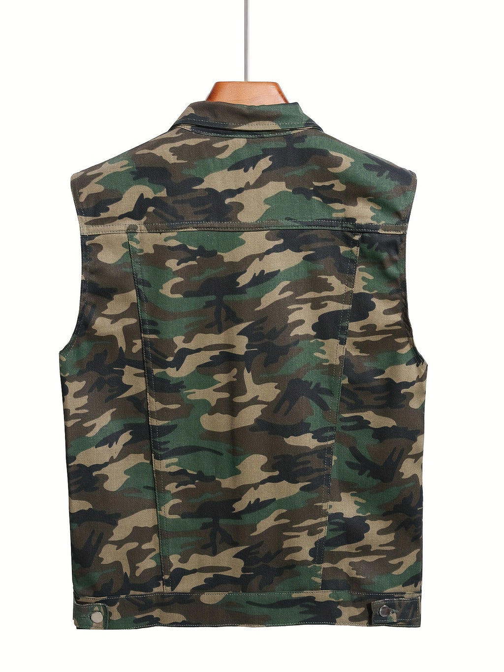 New Arrival Men's Fashion Camouflage Denim Jacket Lightweight Jacket Simple and Versatile Men's Denim Jacket Trendy Streetwear Casual Outerwear - Mixed colors
