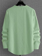 European And American Cross-Border Autumn New Men'S Casual Shirt - Light Green