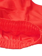 Women's Quick-Dry Drawstring Beach Shorts with Side Slits, Lightweight and Breathable Summer Vacation Swim Trunks - Red