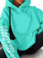 Women'S Fashion Hoodie A6822-1 - Mineral Green