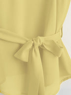 New Style Women's Strappy Camisole Vest, Versatile Summer Body-Conforming Base Layer, Elegant Ladies' Inner Top - 【Light Yellow】