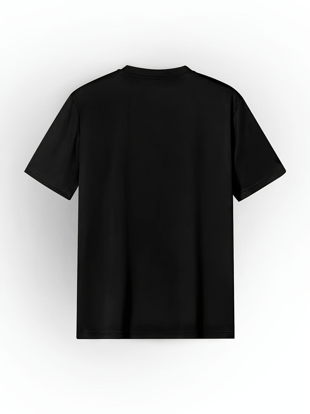 180G, 100%. Men'S Regular Fit Short Sleeve T-Shirt, Print with Location Design, High Fit Rate, All-Season Versatile - Black