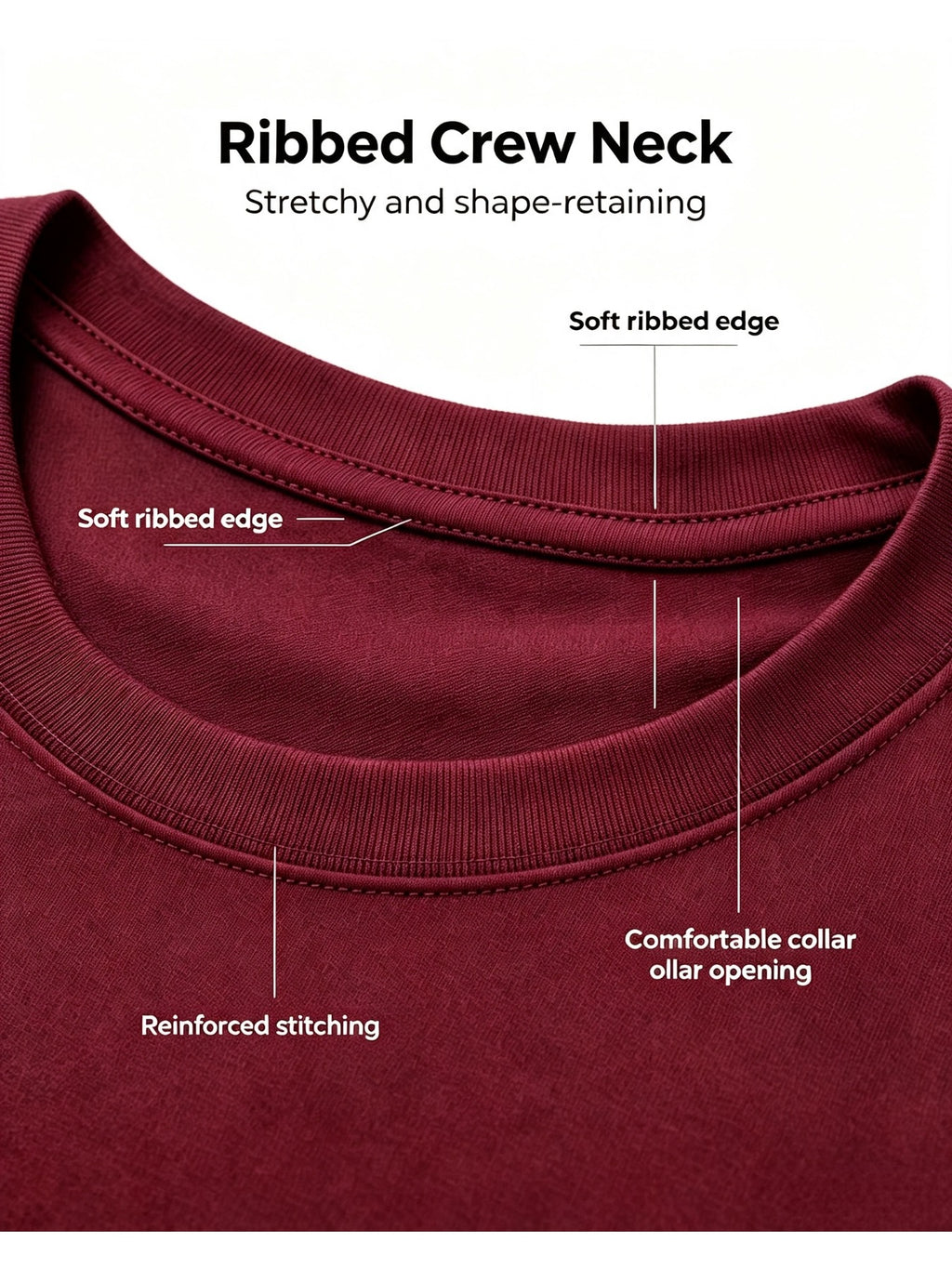 Men's 100% Pure Cotton T-Shirt 3pcs Set - Minimalist Design Label, Solid Color Casual Crew Neck Short Sleeve Top, Multiple Colors Available - Bulk for Daily Wear and Layering, Machine Washable, Versatile Casual Essential, Breathable Fabric, Do Not - Wine Red, Army Green, Black
