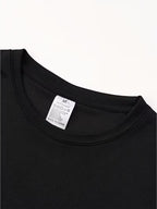 2026 Men's Fashion T-shirt, Featuring Los Angeles Trend Patterns and Prints. Lightweight and Breathable, It Is a Must-have for Daily Casual Wear. Suitable for Both Indoor and Outdoor Outfits. Essential for Trendy Men. - Black
