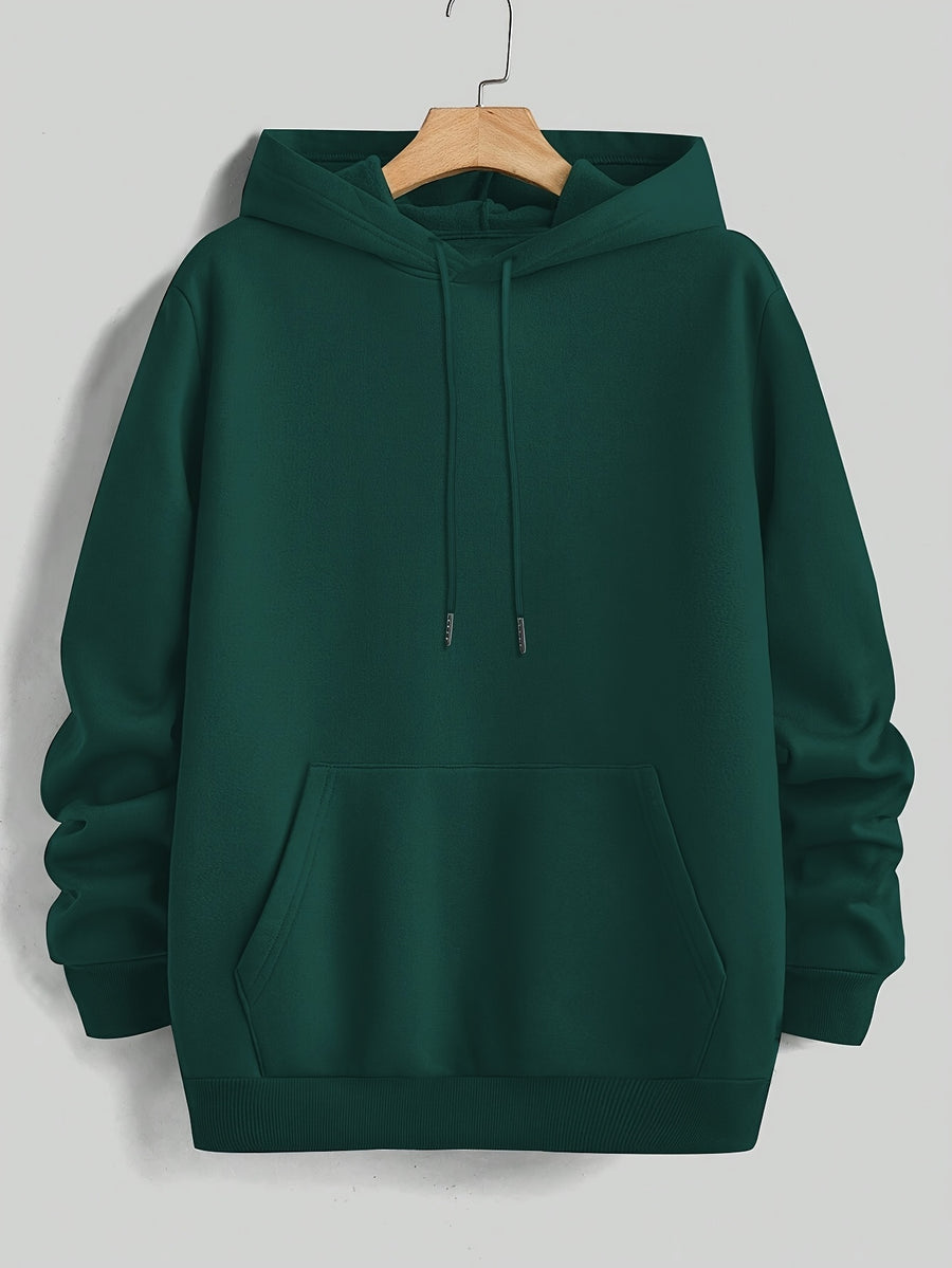 Men's Hooded Sweatshirt with  Color-Block Patchwork Design, Print, and White Drawstring. Fashionable Pullover Long-Sleeve Sweatshirt for Daily Shopping, Lounging, and Outings - Mixed Color 1