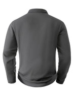 Men's Color-Block Hoodie, Casual Loose-Fit New Spring/Autumn Sweatshirt, Men's Sporty Outdoor Top Jacket - Dark Gray