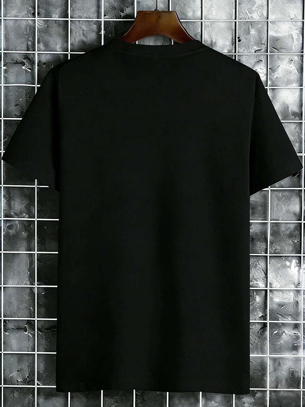 Men'S Casual Sports Short Sleeve T-Shirt with Gradient Diagonal Stripe Pattern Comfortable Breathable Quick-Drying Cool Suitable for Daily Wear Outdoor Jogging Available in 8 Colors Suitable for All Seasons - Black