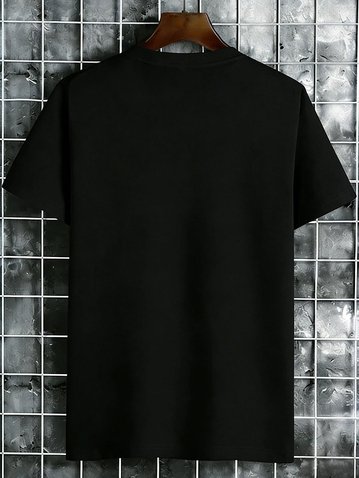 Men'S Casual Sports Short Sleeve T-Shirt with Gradient Diagonal Stripe Pattern Comfortable Breathable Quick-Drying Cool Suitable for Daily Wear Outdoor Jogging Available in 8 Colors Suitable for All Seasons - Black