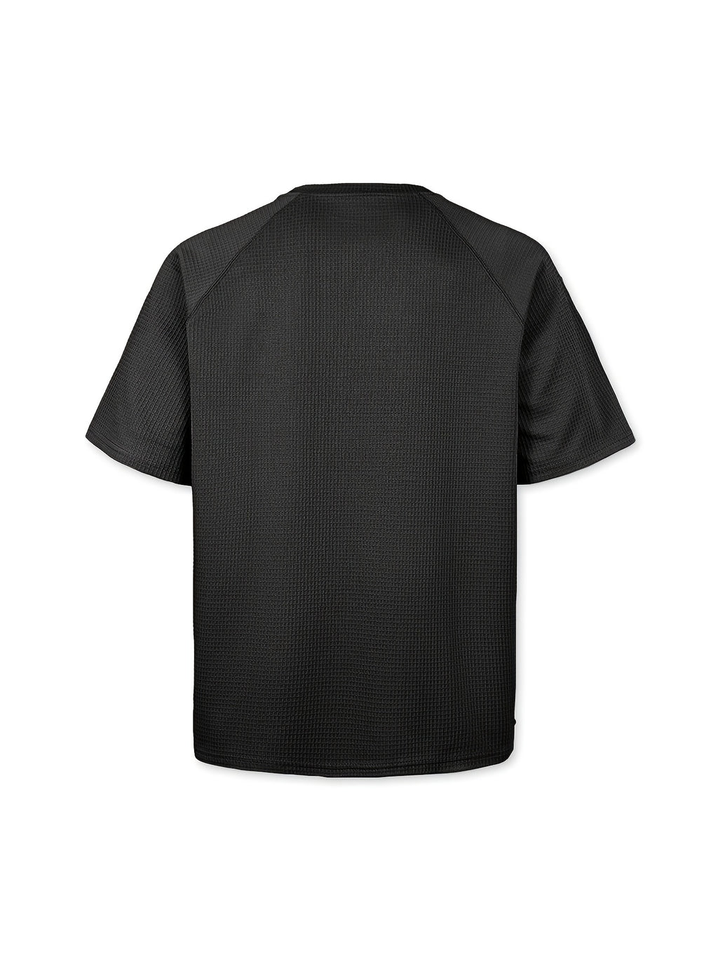 3pcs Set Men'S Waffle Knit Short-Sleeve T-Shirts, Lightweight And Breathable Crew Neck Tops. Suitable for Daily Casual Wear, Summer Vacations And Outdoor Activities. Loose Cut, Soft And Comfortable Fabric, Versatile Daily Fashion Style - White+gray+black