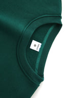 Men'S Trendy Round Neck Sweatshirt, Loose Casual Long Sleeve Top, Individual Pattern Design with Print, Comfortable And Non-Tight Fabric, All-Season Wearable Easy Men'S Clothing - Blackish Green