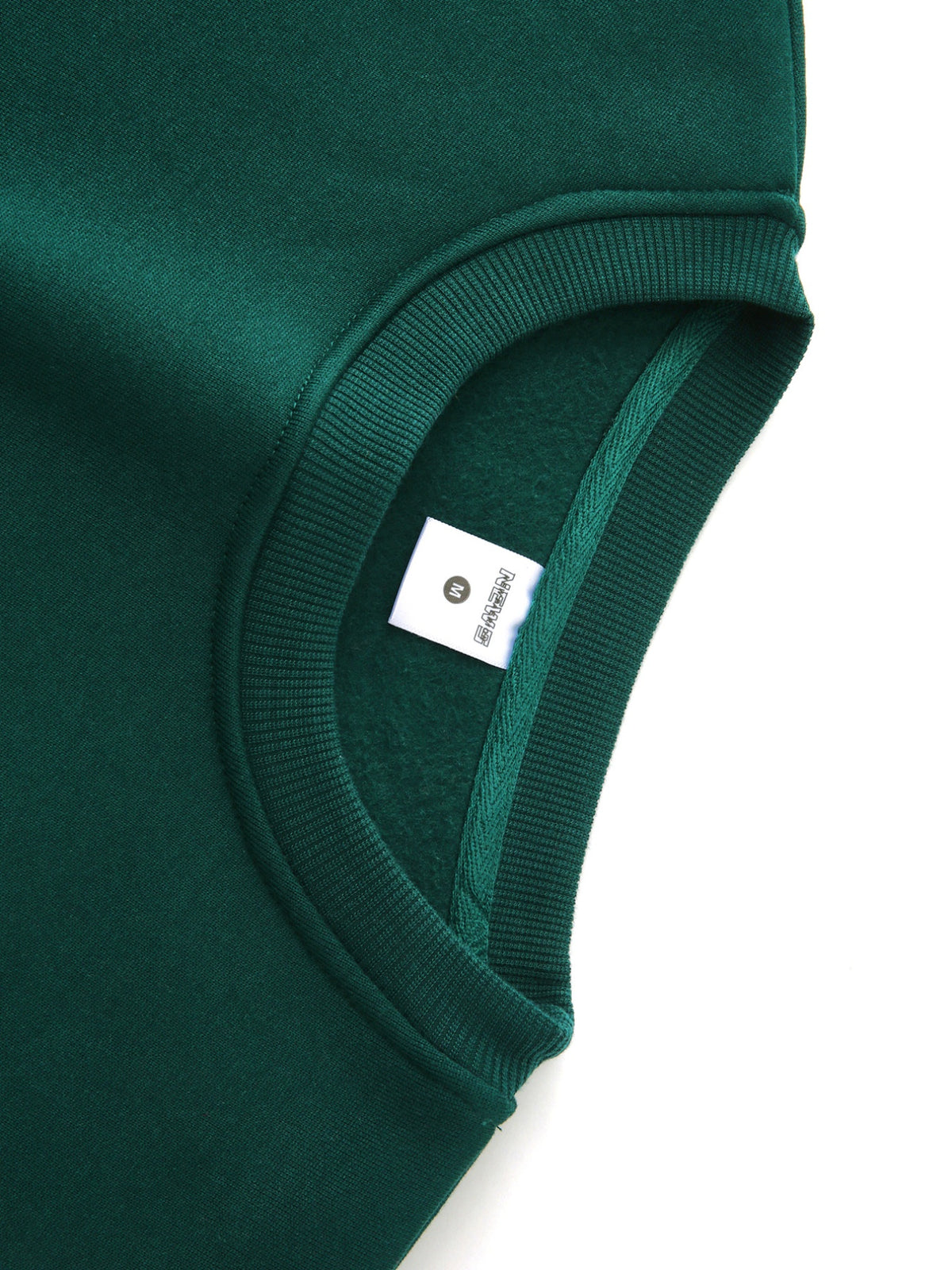 Men'S Trendy Round Neck Sweatshirt, Loose Casual Long Sleeve Top, Individual Pattern Design with Print, Comfortable And Non-Tight Fabric, All-Season Wearable Easy Men'S Clothing - Blackish Green