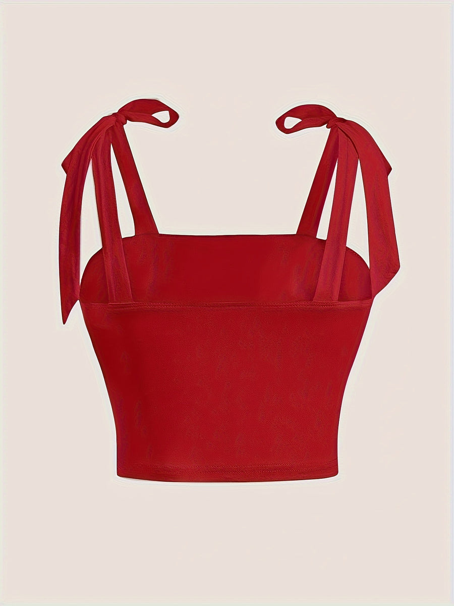 New Fashion Women's Strapless Top - Red