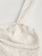 Elegant, Versatile and Off-the-beaten-path Halter Tops for Ladies - White