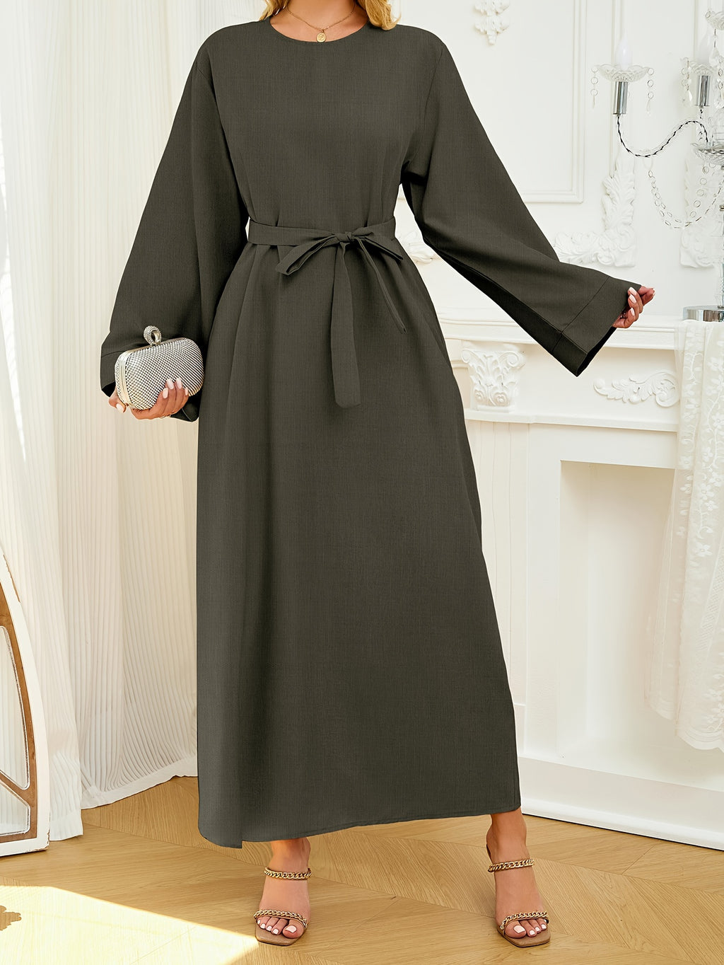 Muslim Robe - Olive